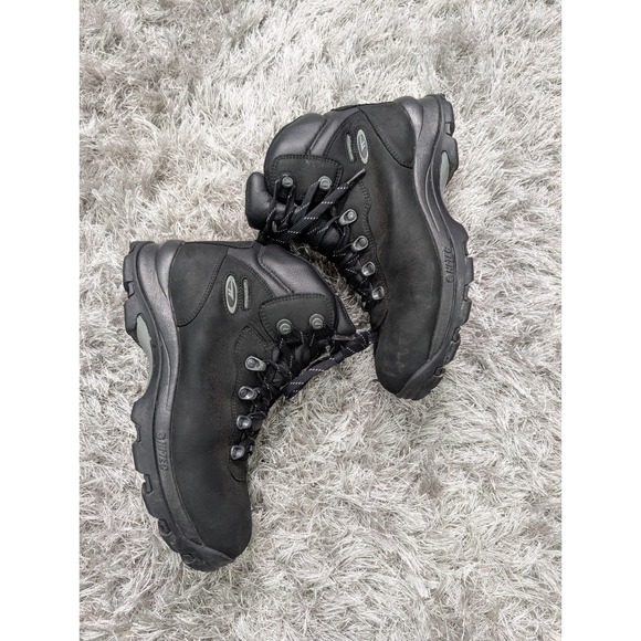 Hi-Tec Altitude IV M Mens Waterproof Hiking Boots Black Leather  US 8